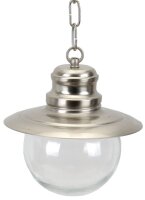Suspension laiton verre Ø18cm extérieur...