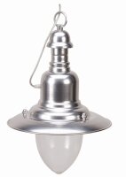 Outdoor Pendelleuchte HANIHNA IP43 Maritim in Nickel