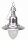 Outdoor Pendelleuchte HANIHNA IP43 Maritim in Nickel