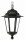 Lampe dext&eacute;rieur rustique HYSAIA noire IP44 E27 &eacute;l&eacute;gante