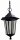Lampe &agrave; suspendre ext&eacute;rieure noire Lanterne E27 IP44 Aluminium