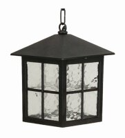 Lampe dextérieur rustique noire IP43...