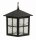 Lampe dextérieur rustique noire IP43 protégée contre la pluie