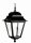 Schwarze Pendelleuchte au&szlig;en IP44 Rustikal E27 Aluminium