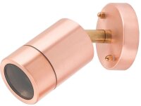Lampe spot en cuivre inoxydable IP54 fa&ccedil;ade maison