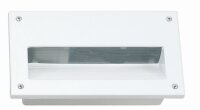 Einbaustrahler außen Aluminium eckig B:22,5cm E27...