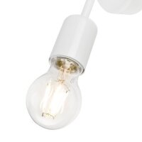 Applique murale Blanc flexible Moderne Métal Lampe