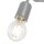 Applique moderne Gris Métal MADALYNN Lampe