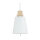 Applique Abat-jour Blanc Bois Scandinave REILLY