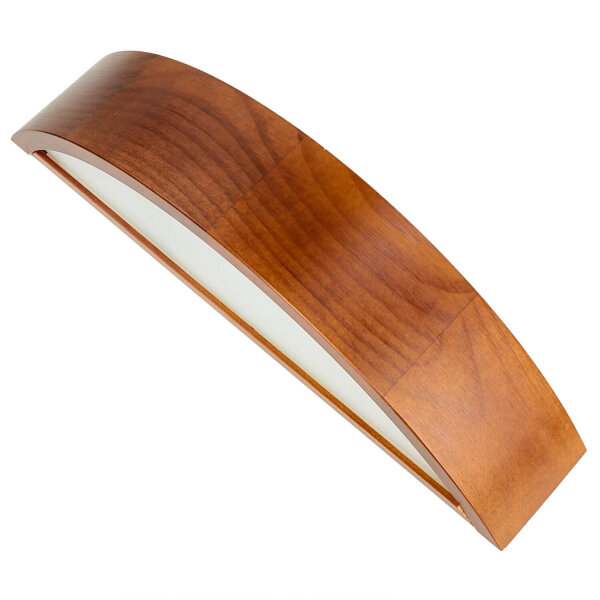 Wandleuchte Holz Flurlampe 40cm vielseitig ARBARO
