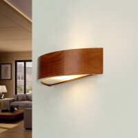 Applique murale en bois Lampe de couloir 40cm polyvalente...