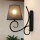 Applique murale Romantique Anthracite Campagne confortable