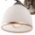 Stilvolle Wandlampe NARELLA Shabby Schwarz