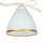 Wandleuchte Shabby Jugendstil Metall Lampe Glas