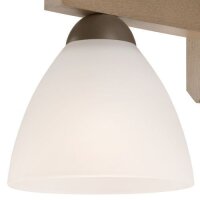 Plafonnier BATORY Bois 3-flmg Moderne Salon