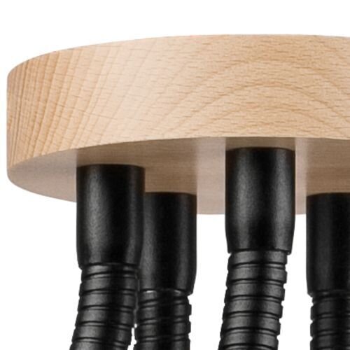 Plafonnier flexible KASSIDY Noir Salon