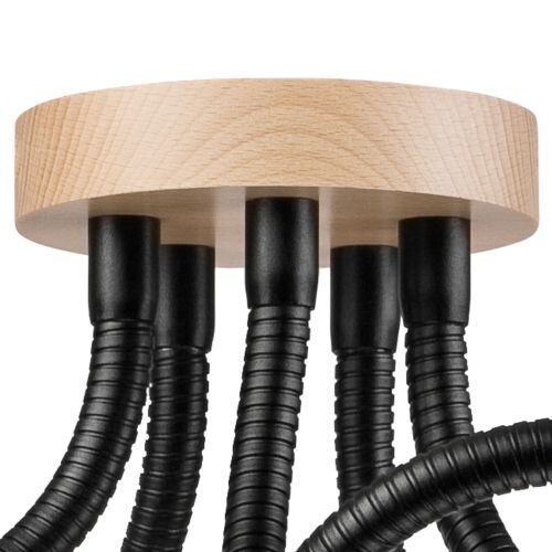 Plafonnier flexible KASSIDY Noir Salon
