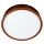 Plafonnier bois rustique rond Salon Moderne