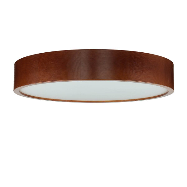 Vielseitige Deckenleuchte ARBARO Holz Modern rund