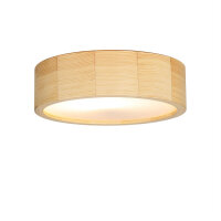 Plafonnier rond en bois de pin Salon