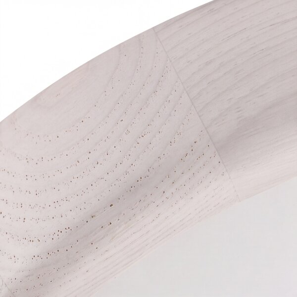 Plafonnier LED Blanc Bois rond Salon