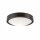 Plafonnier Bois Rond Marron Salon Moderne