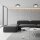 Plafonnier Bois Rond Marron Salon Moderne