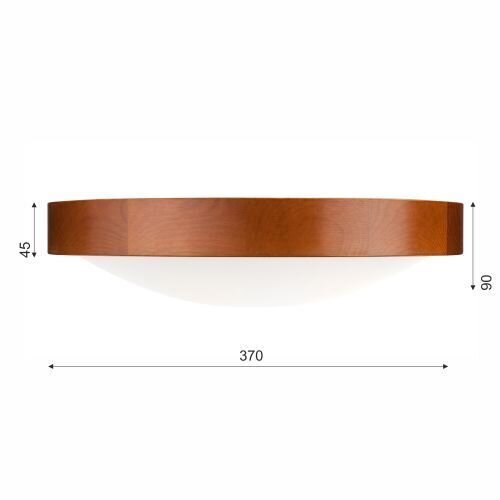 Plafonnier Moderne Salon Bois Rustique Rond