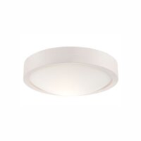 Plafonnier rond Ø 27 cm bois verre...