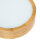 Plafonnier LED Salon Lampe en bois Chêne