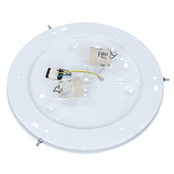 Plafonnier LED ARBARO en chêne rond, très agréable à vivre