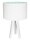 Lampe de chambre denfant fille bois blanc table hiboux