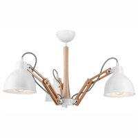 Plafonnier TIASIA Bois Moderne Salon