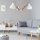 Deckenleuchte TIASIA Holz Modern Wohnzimmer