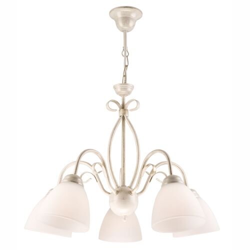 Lampe à suspendre Shabby Blanc Salle à manger Métal Lampe