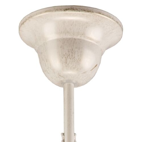 Lampe à suspendre Shabby Blanc Salle à manger Métal Lampe