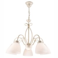 H&auml;ngeleuchte Shabby Wei&szlig; Esszimmer Metall Lampe