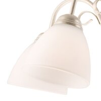 Lampe à suspendre Shabby Blanc Salle à...