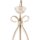 Lampe à suspendre Shabby Blanc Salle à manger Métal Lampe