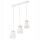 Suspension KIMMIE Blanc Bois Moderne Salon