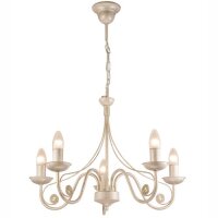 Lustre Blanc Métal Rustique Lampe de table...