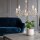 Lustre Blanc Métal Rustique Lampe de table à manger