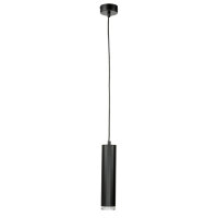 Lampe à suspendre noire aluminium ronde table...
