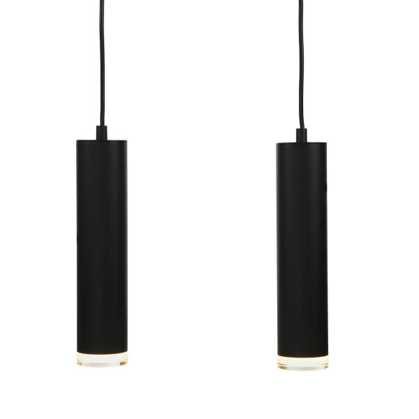 Hängelampe FAITH Schwarz Aluminium Modern Esstisch
