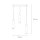 Suspension Moderne Noir Lampe de table en aluminium