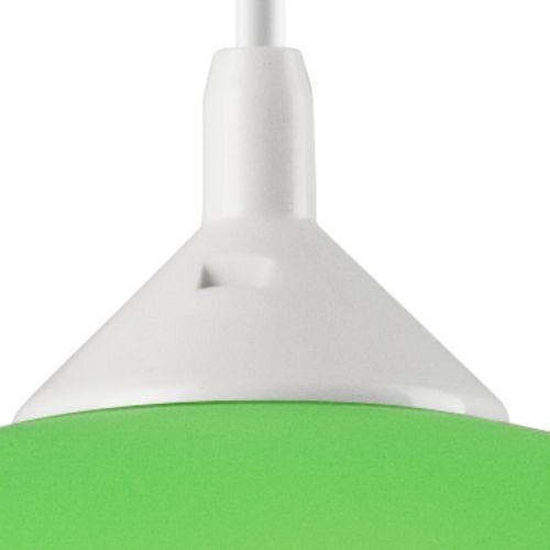 Grüne Kinderzimmerlampe rund Mädchen farbenfroh