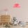 Lampe de chambre denfant fille Rose ronde Lampe