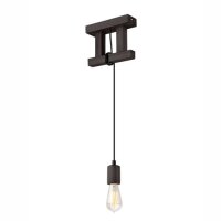 Lampe à suspendre polyvalente AMIDA Marron Table...