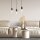 Suspension AMIDA Marron Moderne longue table à manger