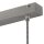 Pendelleuchte Silber Metall 3-flmg Retro Esstisch